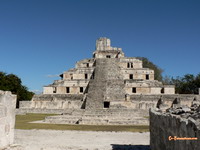 Edzna Ruins in Yucatan, Mexico